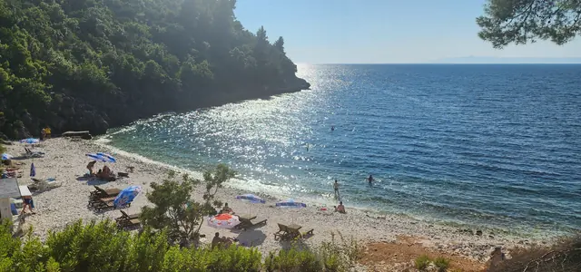 Vaja beach near Račišće on Korčula island